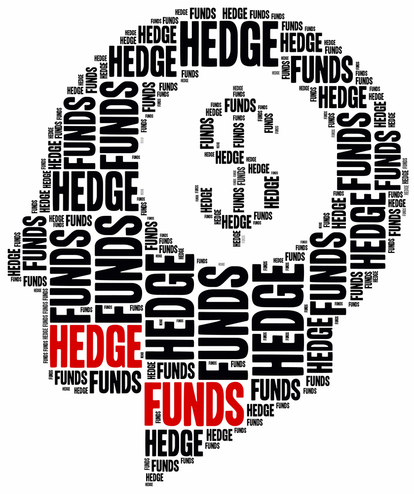 Hedge funds Financial concept.